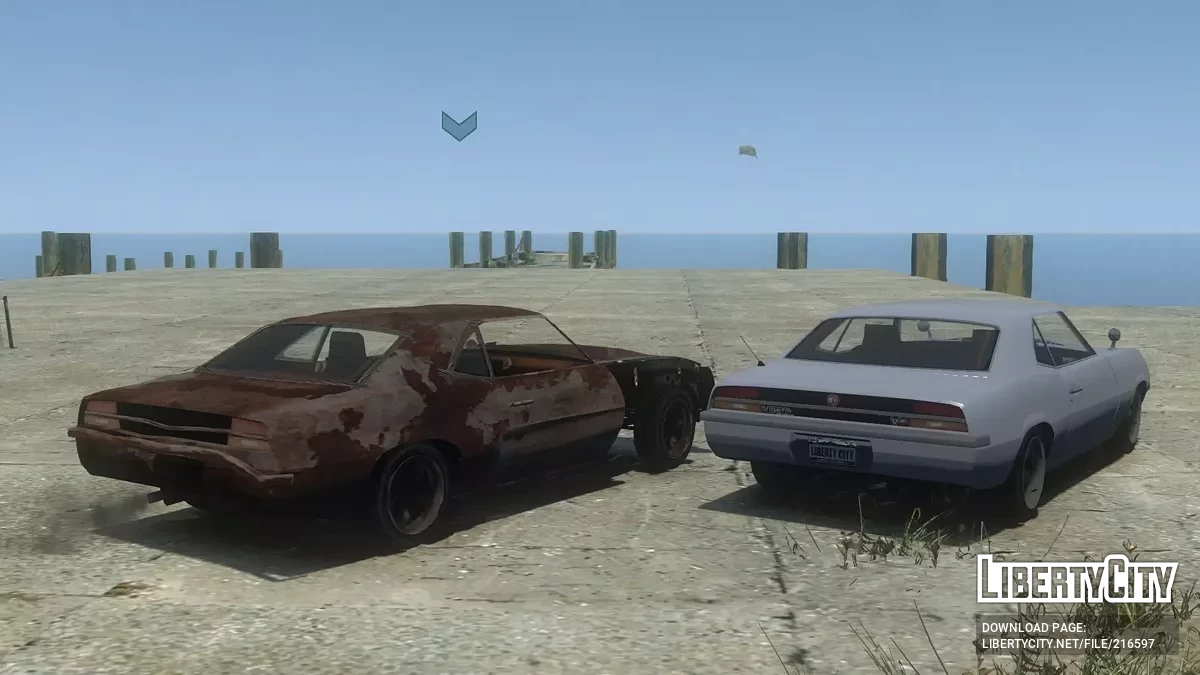 Realistic muddy headlights for collapses / GTA 4