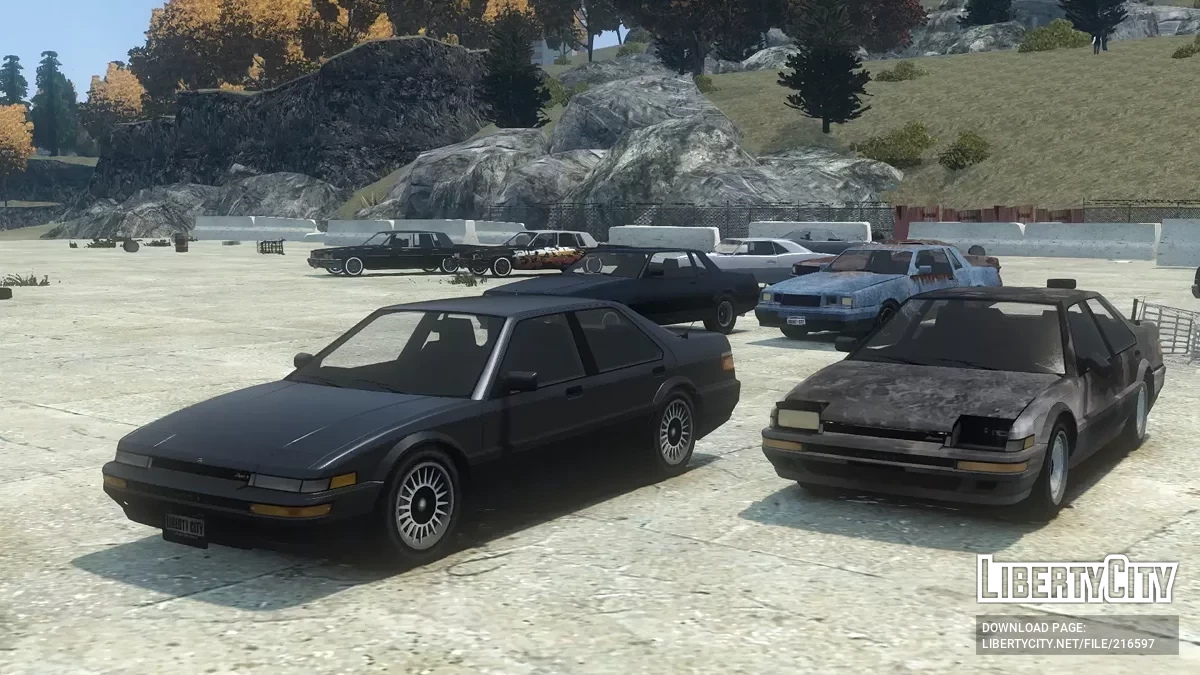 Realistic muddy headlights for collapses / GTA 4