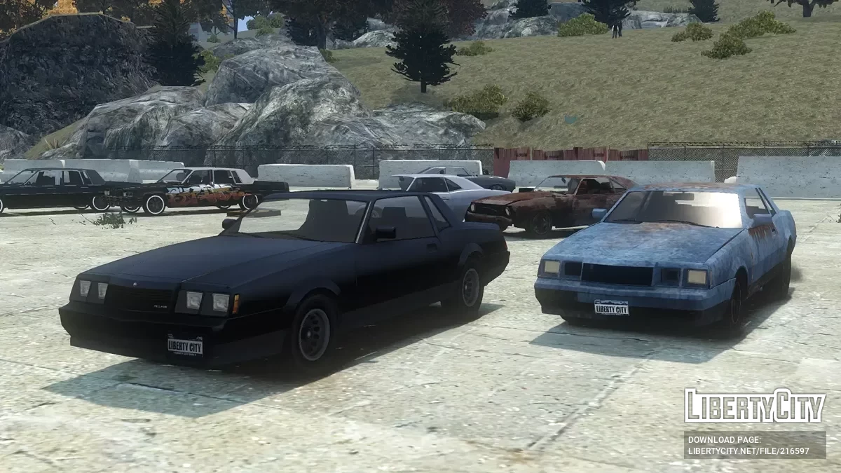 Realistic muddy headlights for collapses / GTA 4