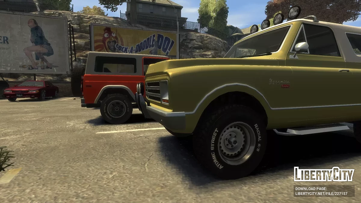 Atomic X Fukaru Tires Re-Texturized Tires Pack / GTA 4