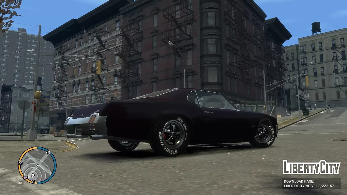 Atomic X Fukaru Tires Re-Texturized Tires Pack / GTA 4
