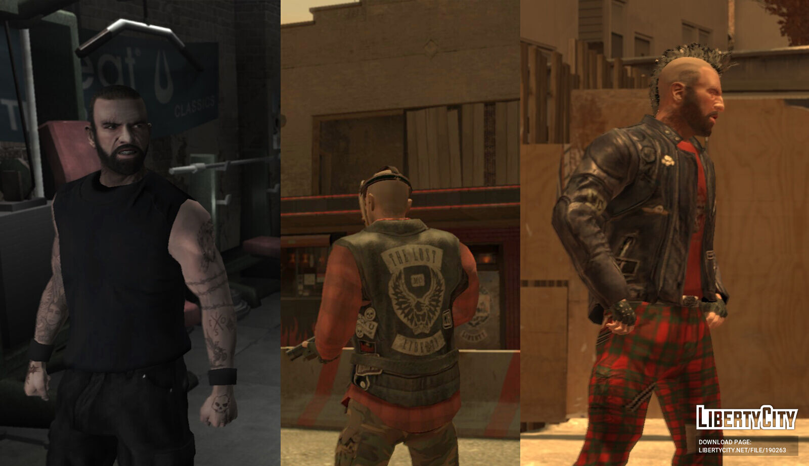 Character changing for GTA 4: 141 changing mods for GTA 4