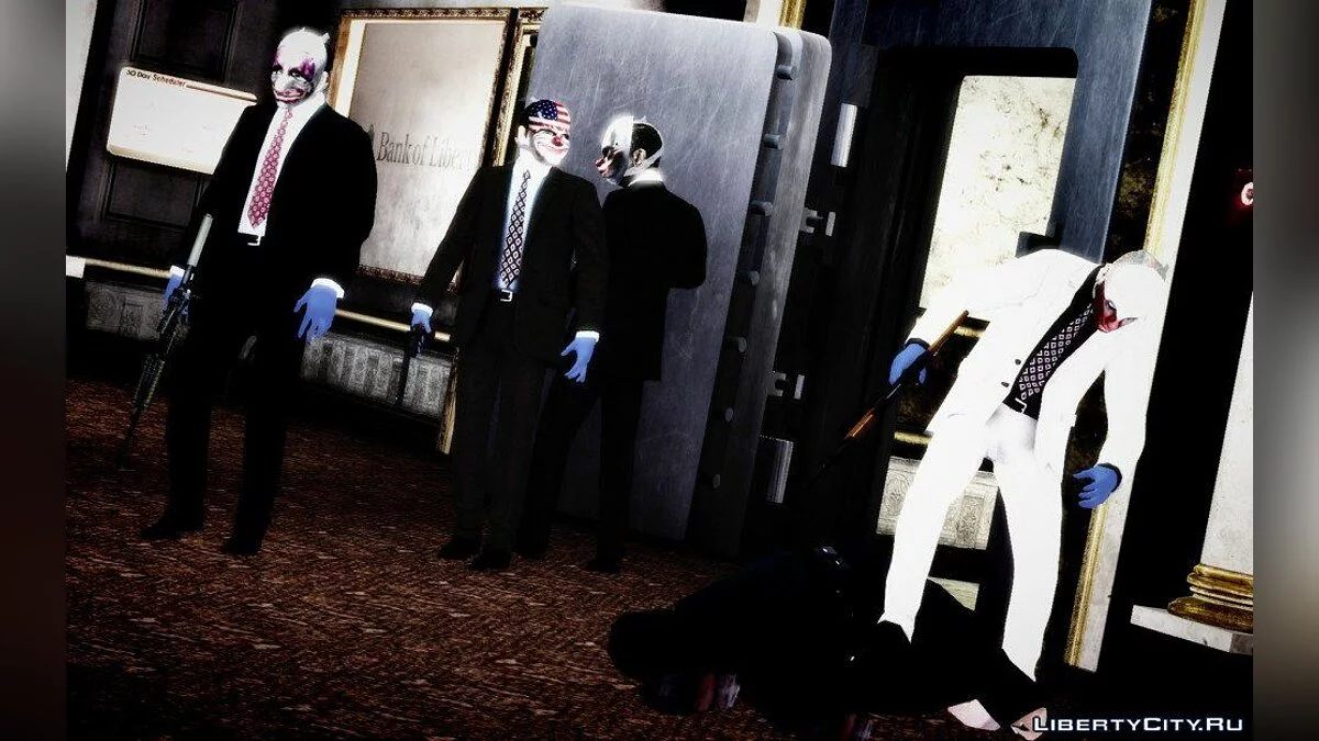 Payday: The Heist Heroes / GTA 4