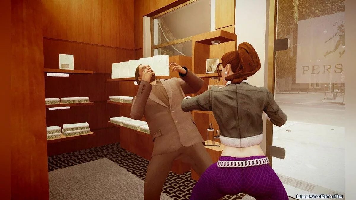 Shaun de Saints Row : The Third / GTA 4