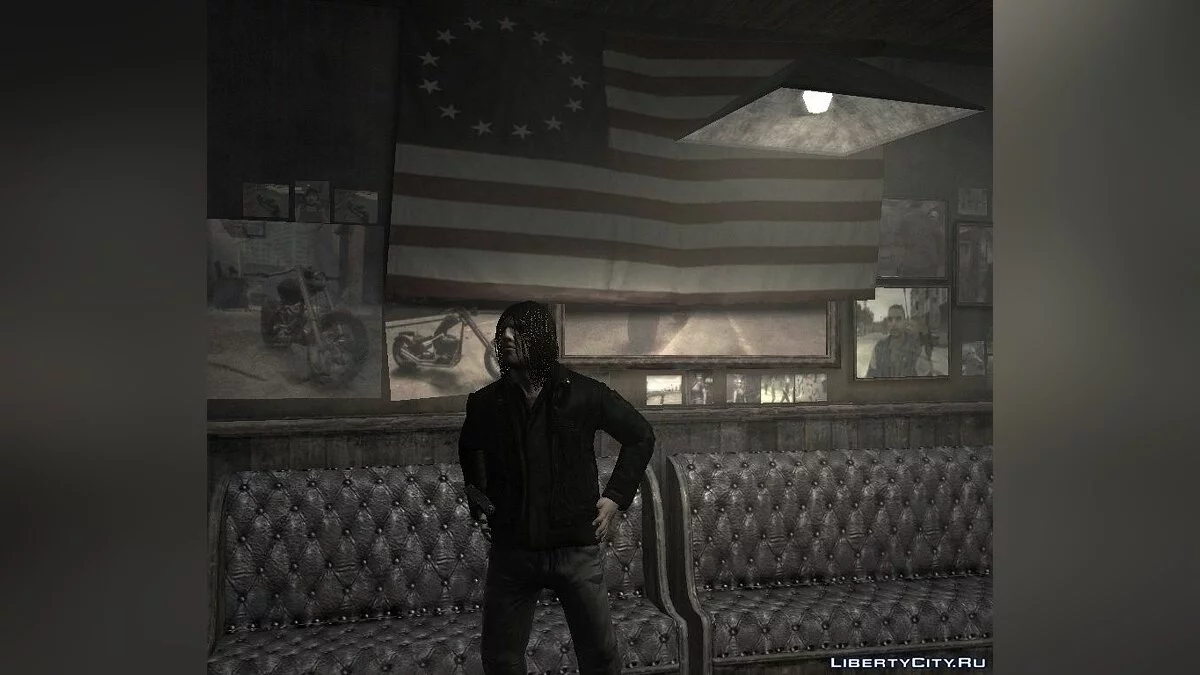 Long hair for Johnny Klebitz (GTA:TLAD) / GTA 4