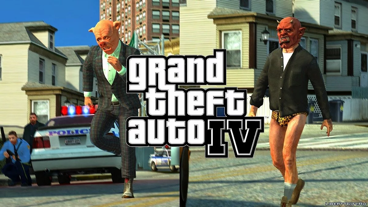Trevor from GTA 5 with all clothing / GTA 4