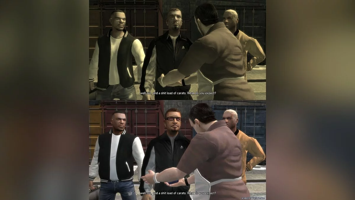 Correcciones de personajes de Grand Theft Auto IV Trilogy v9.0 / GTA 4