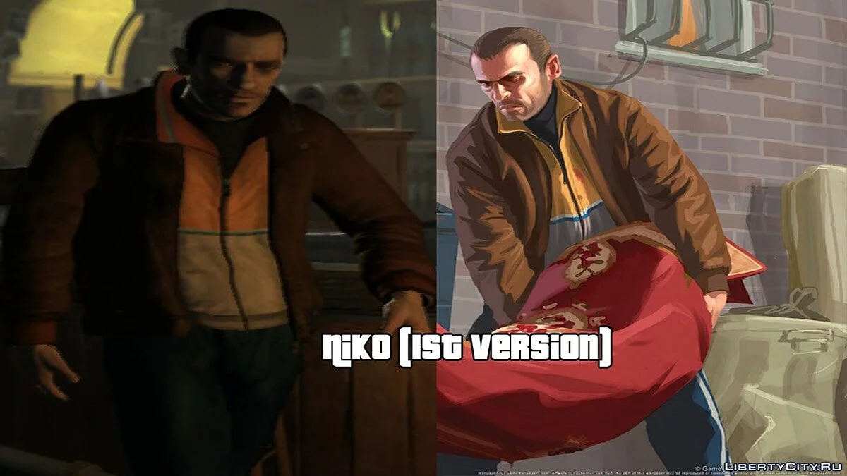 Одяг персонажів з завантажувальних екранів 2 / GTA 4
