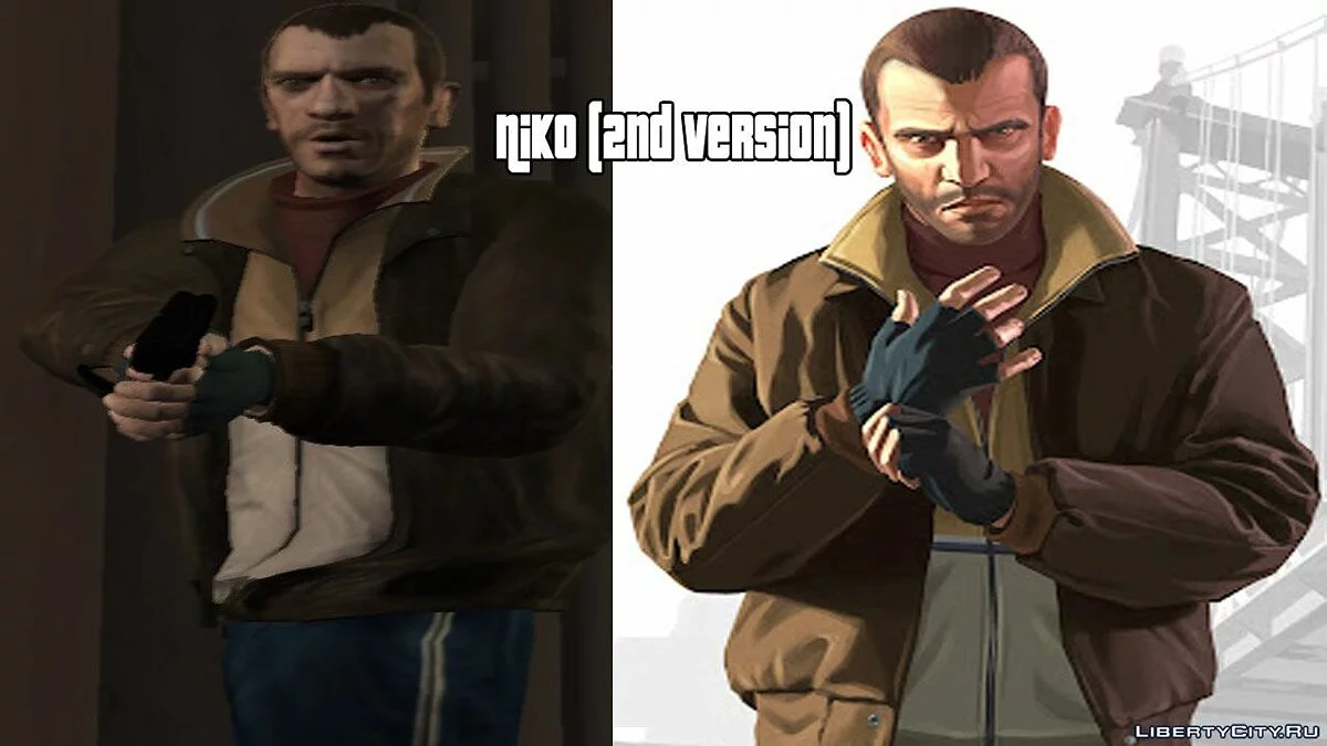 Одяг персонажів з завантажувальних екранів 2 / GTA 4