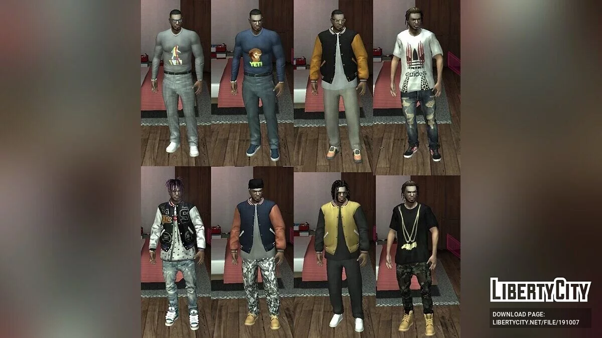 Koleksi Pakaian untuk Luis / GTA 4
