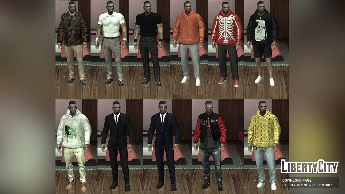 Download Clothing collection for Louis for GTA 4