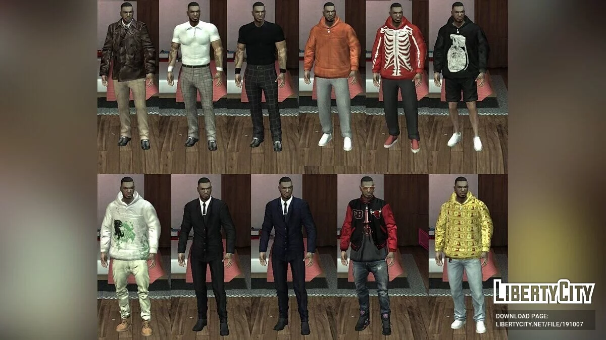 Koleksi Pakaian untuk Luis / GTA 4