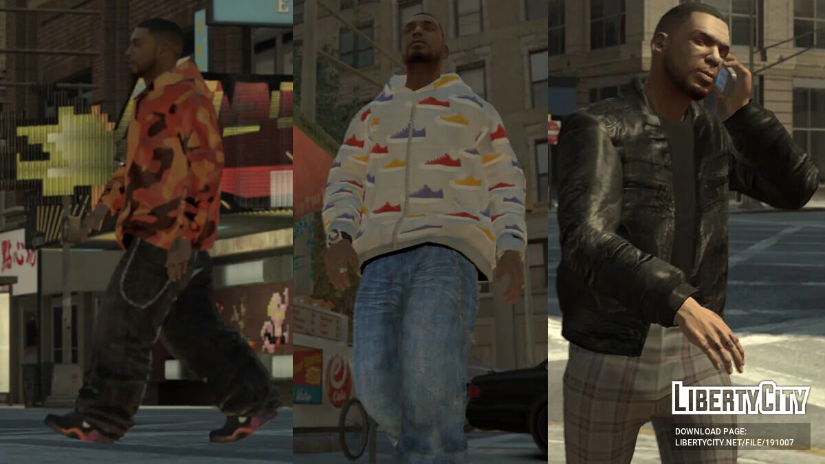 Koleksi Pakaian untuk Luis / GTA 4