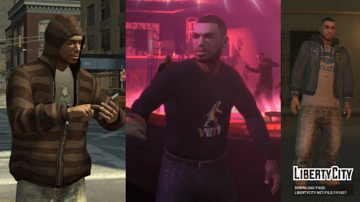 Koleksi Pakaian untuk Luis / GTA 4