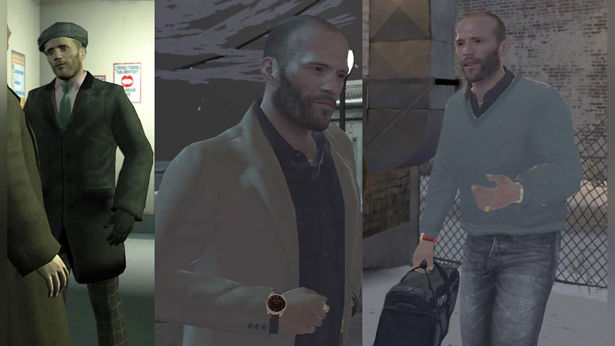 Jason Statham - Paket Pakaian Besar / GTA 4