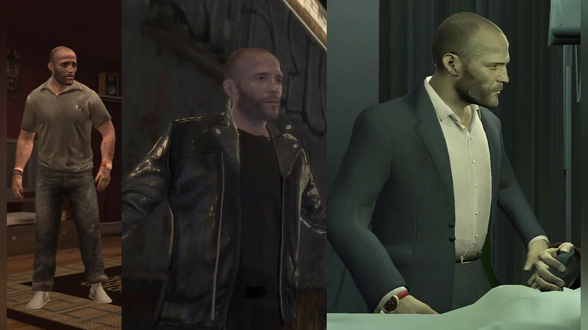 Jason Statham - Paket Pakaian Besar / GTA 4