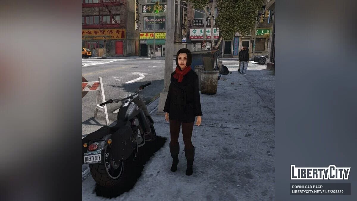 Güncellenmiş Kiki Jenkins - Çoraplı Esmer / GTA 4