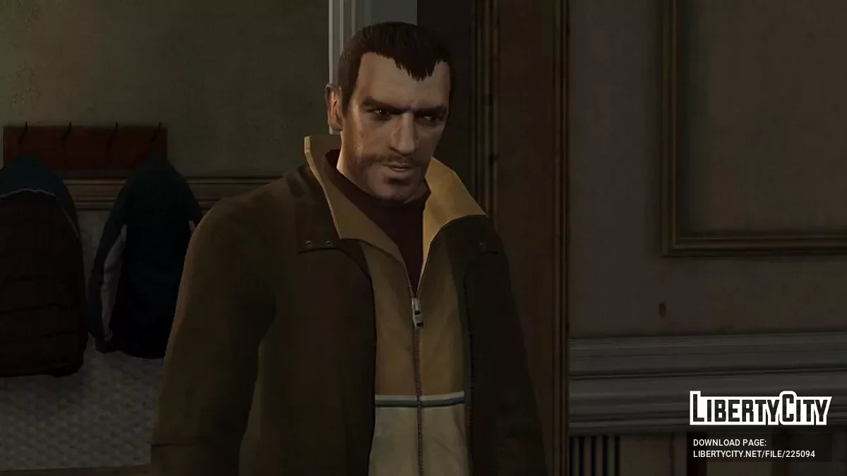 Niko Bellic'in Tamamen Yenilenmiş Görünümü Sanat Çalışmalarıyla / GTA 4