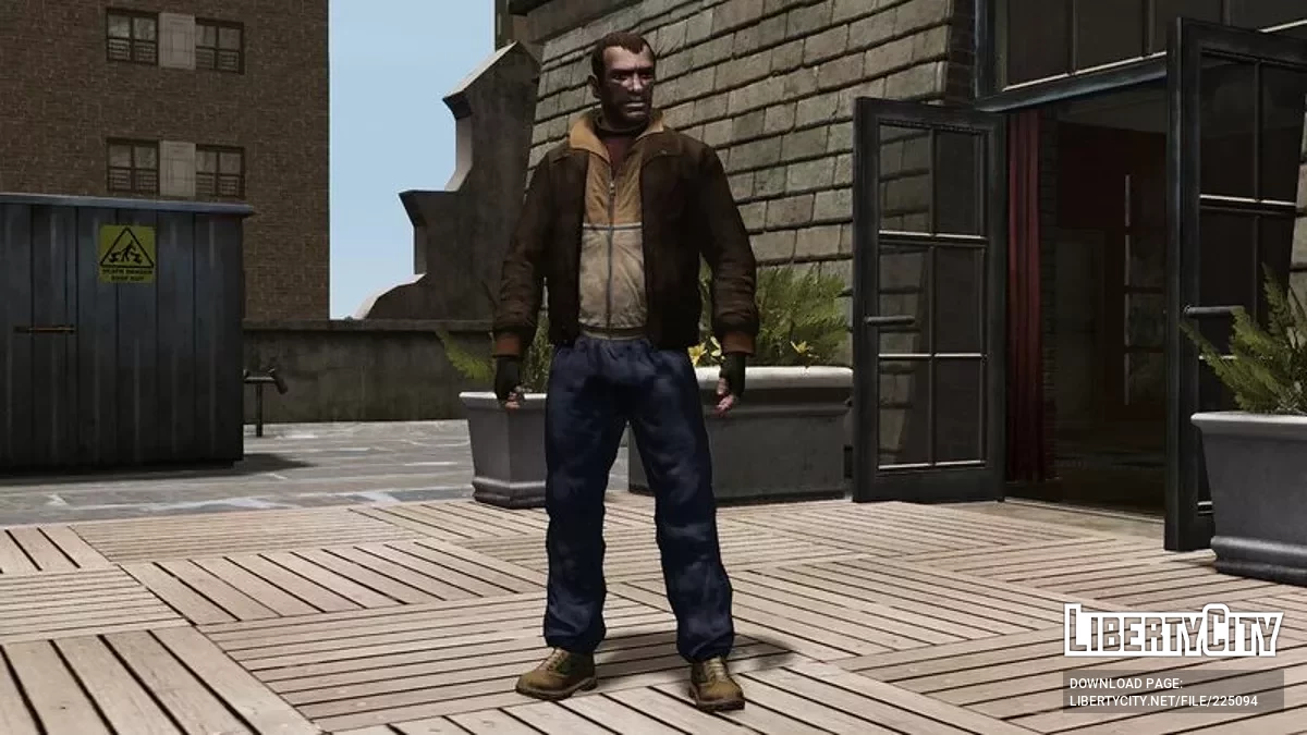 Niko Bellic'in Tamamen Yenilenmiş Görünümü Sanat Çalışmalarıyla / GTA 4