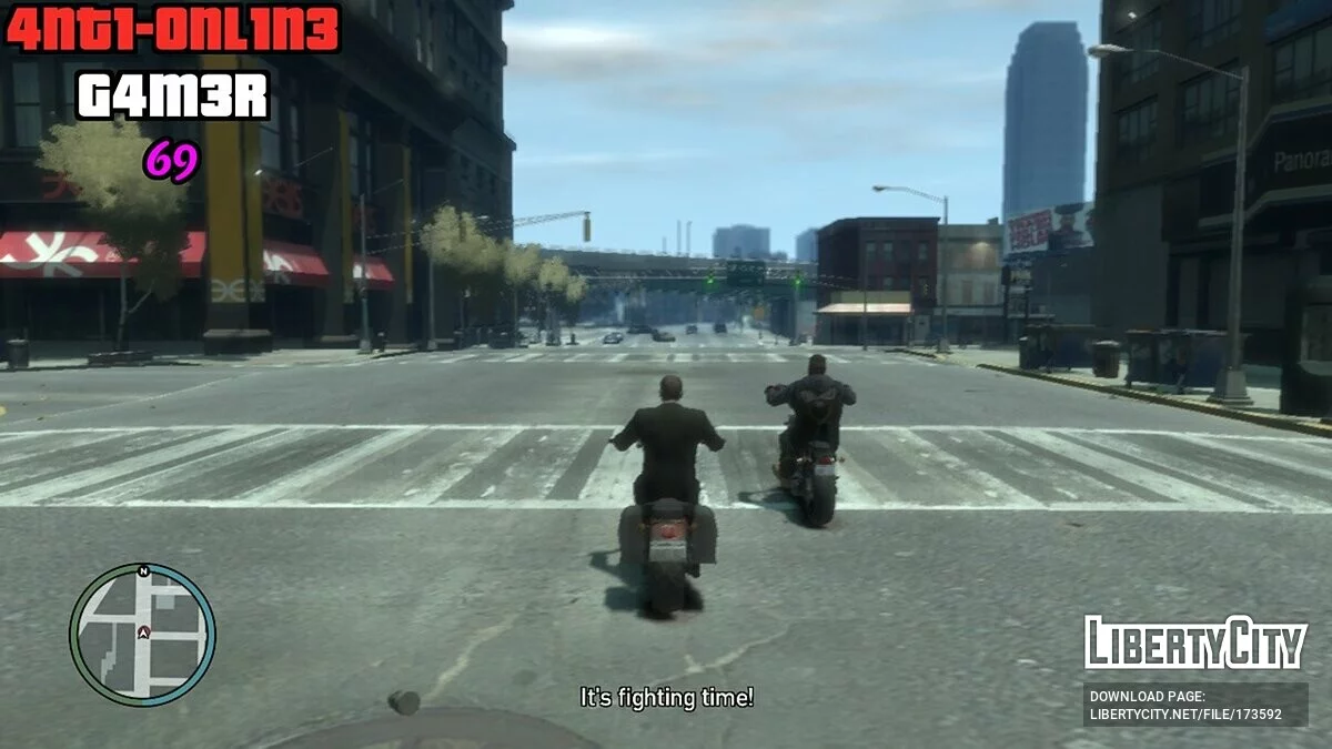Jim`s Voice From TLAD in «No Way On The Subway» / GTA 4