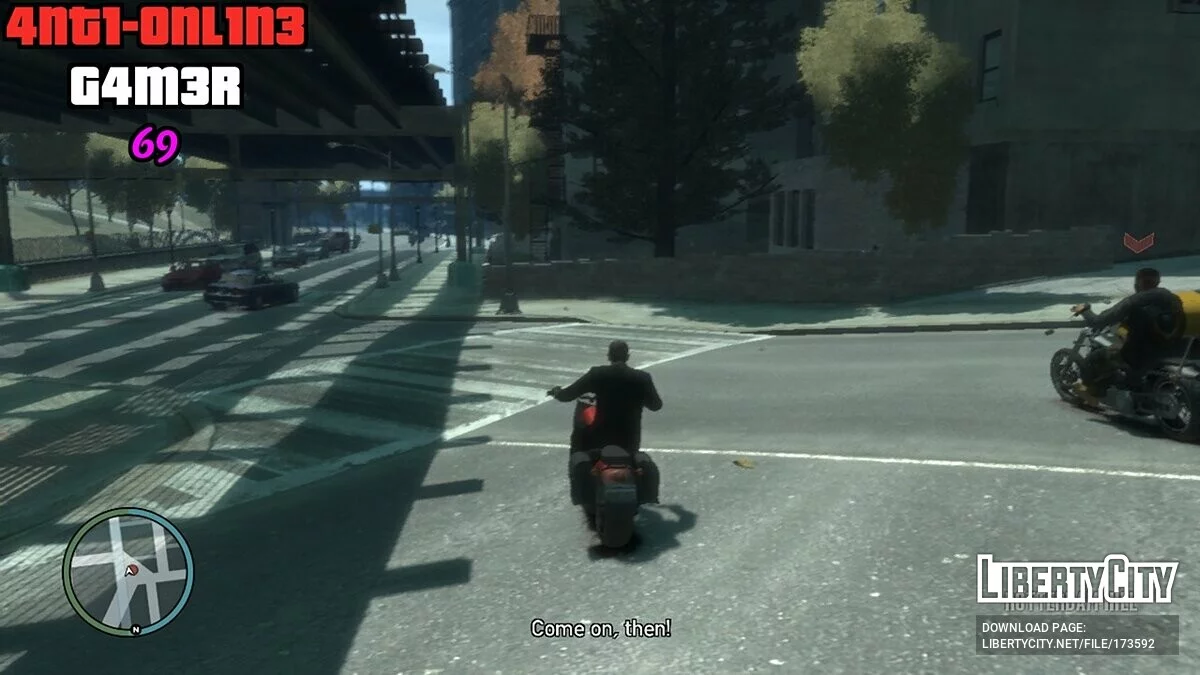 Jim`s Voice From TLAD in «No Way On The Subway» / GTA 4