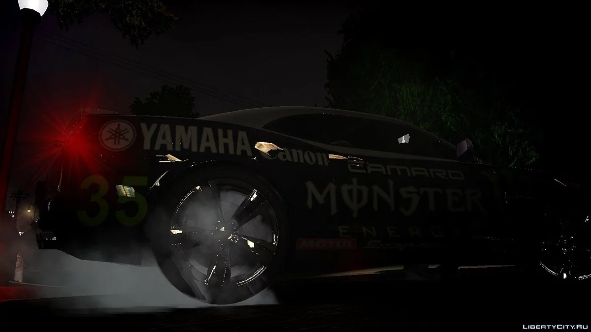 Monster Skin for Chevrolet Camaro ZL1 / GTA 4