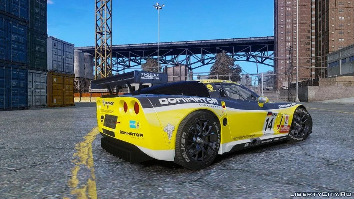 Chevrolet Corvette C6R GT1 (NFS SHIFT 2) / GTA 4