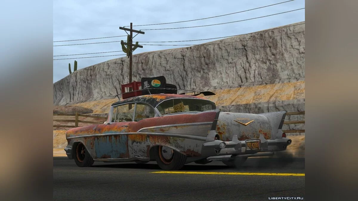 Rusty 1957 Chevrolet Bel Air / GTA 4