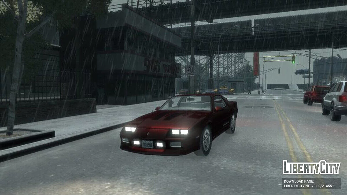 Chevrolet Camaro IROC-Z 1990 / GTA 4