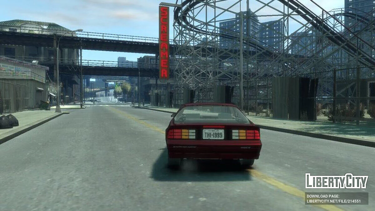 Chevrolet Camaro IROC-Z 1990 / GTA 4