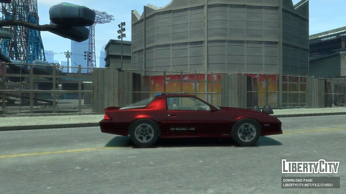 Chevrolet Camaro IROC-Z 1990 / GTA 4