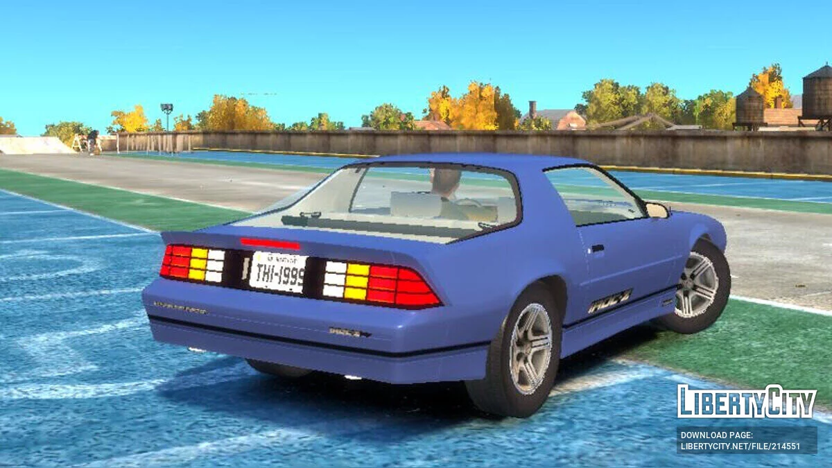 Chevrolet Camaro IROC-Z 1990 / GTA 4