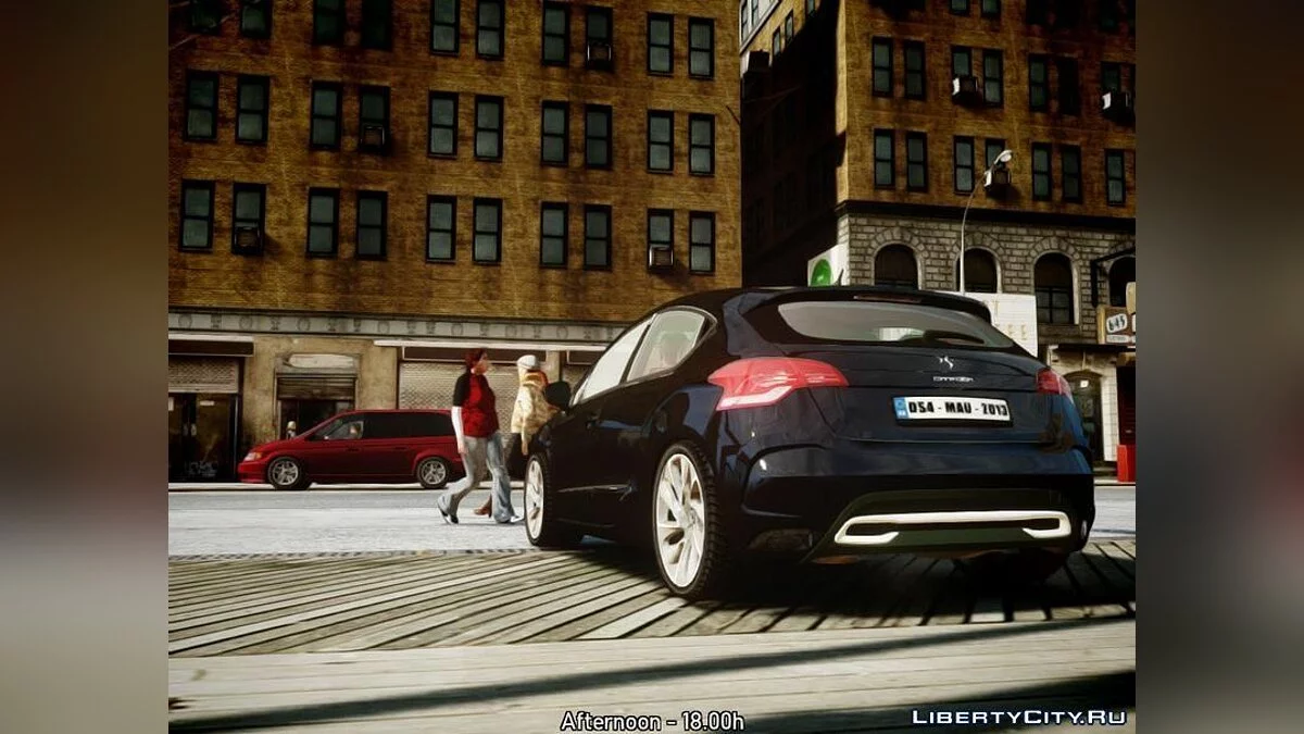 Citroën DS4 2012 проти 1.0 / GTA 4