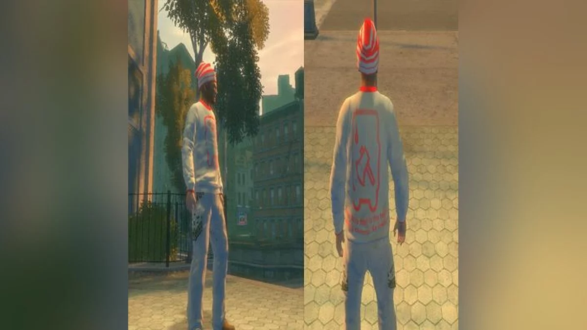 white clothes pack / GTA 4