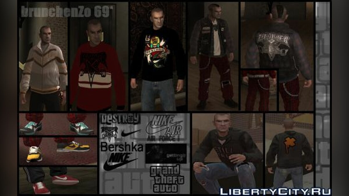 Download skin pack for GTA 4