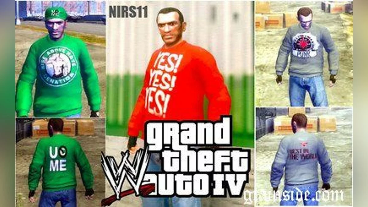 WWE Tees / GTA 4