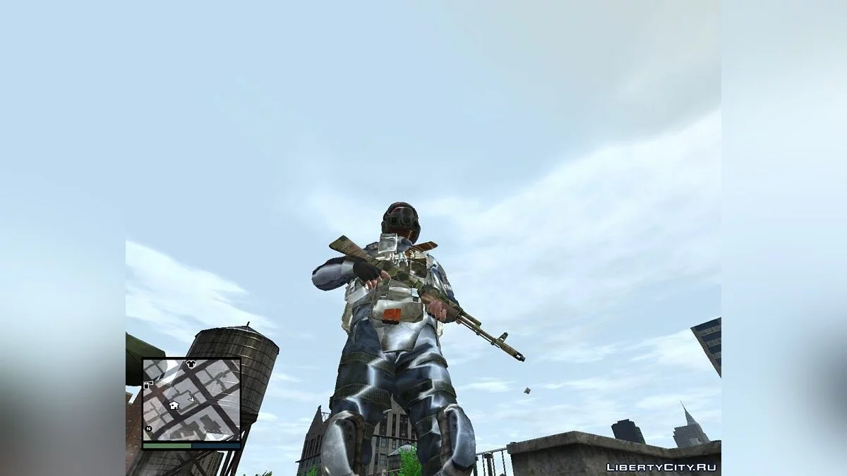 Spartan Armor from Metro 2034 for Niko (v.1) / GTA 4