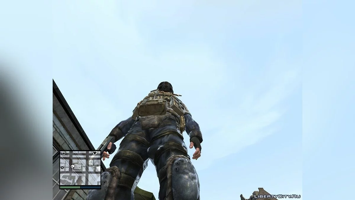 Spartan Armor from Metro Last Light for Niko (v.2) / GTA 4