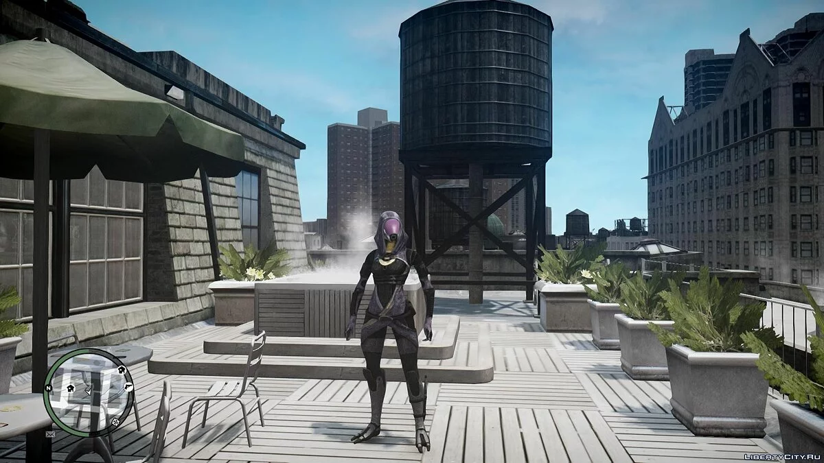 Tali'Zorah aus Mass Effect / GTA 4