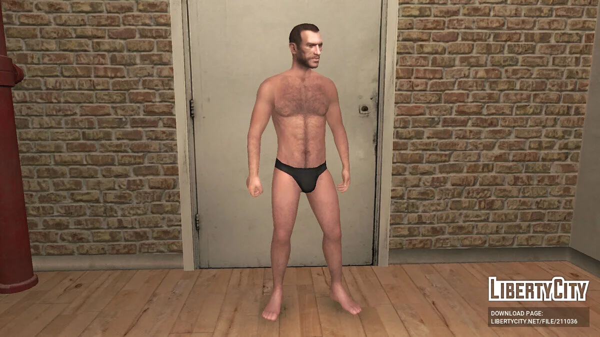 Yaz - Üstsüz Niko Bellic ve Yüzme Kıyafetleri / GTA 4