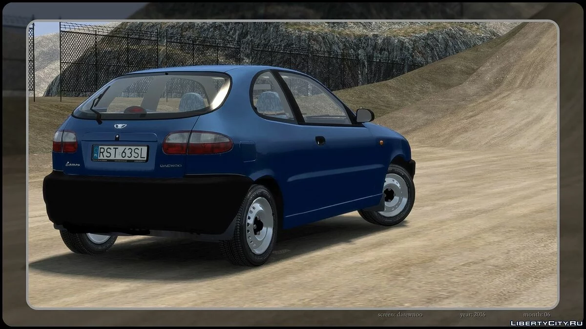 Daewoo Lanos 3-Door S PL 1997 / GTA 4