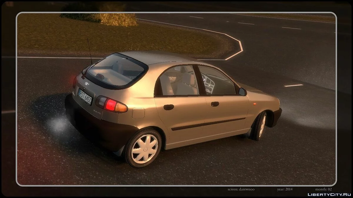 Daewoo Lanos 5-Door S PL 2001 / GTA 4