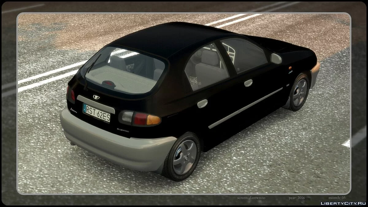 Daewoo Lanos Style (обмежена версія) 2001 / GTA 4