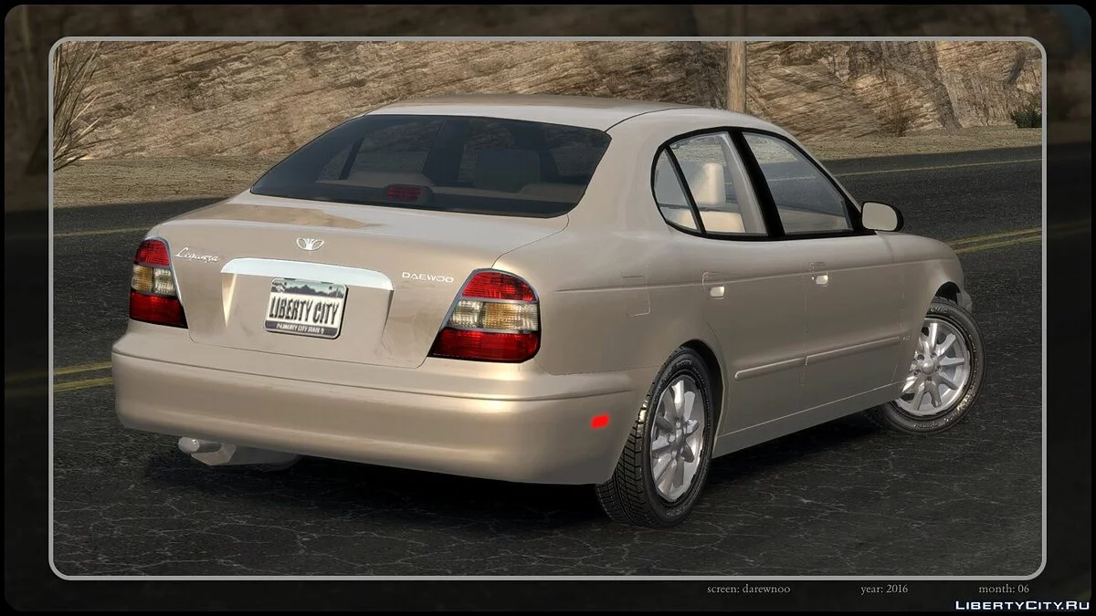 Daewoo Leganza CDX US 2001 / GTA 4