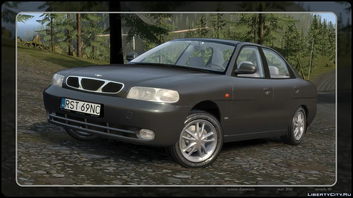 Daewoo Nubira I sedan CDX PL 1997 / GTA 4
