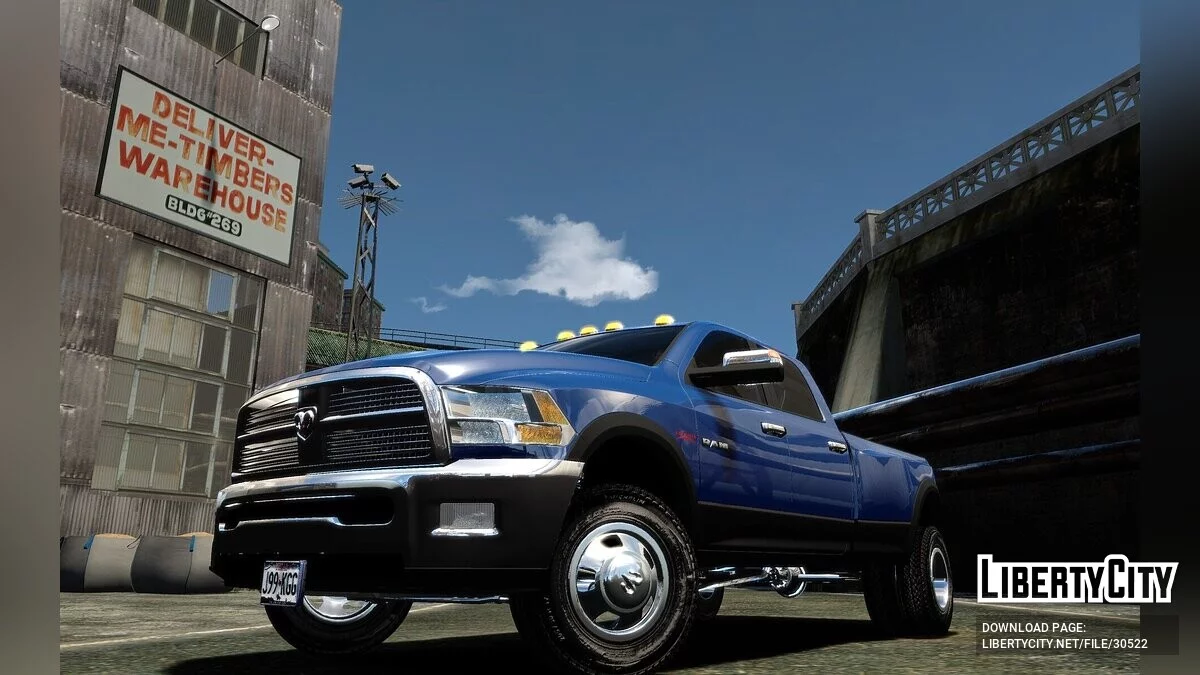 Dodge Ram 3500 2010 (Stock version No. 2) / GTA 4