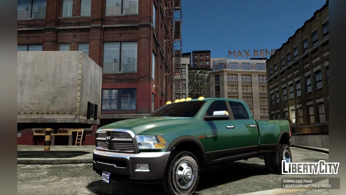 Dodge Ram 3500 2010 (Stock version No. 2) / GTA 4