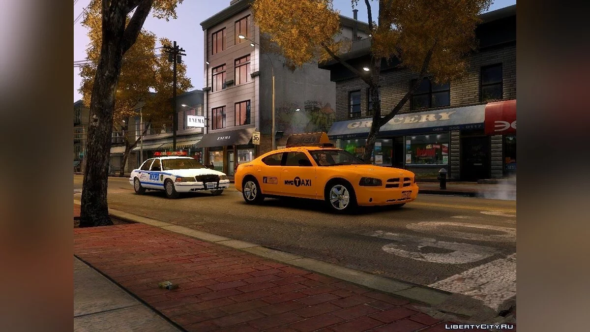 Dodge Charger NYC Taxi V.1.8 / GTA 4