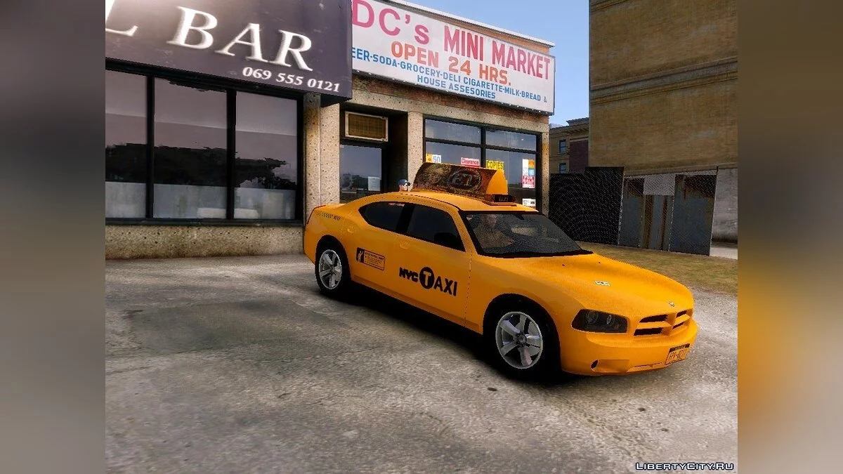 Dodge Charger NYC Taxi V.1.8 / GTA 4