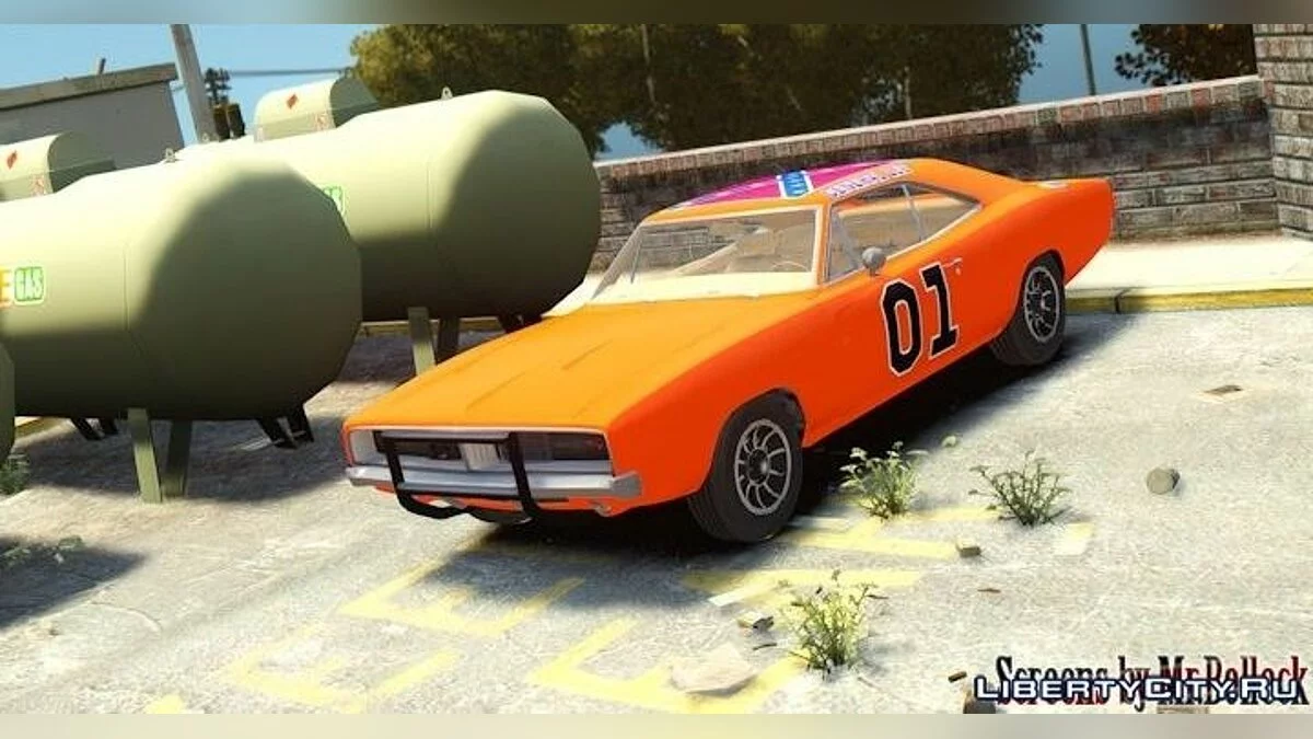 Dodge Charger General Lee 1969 / GTA 4